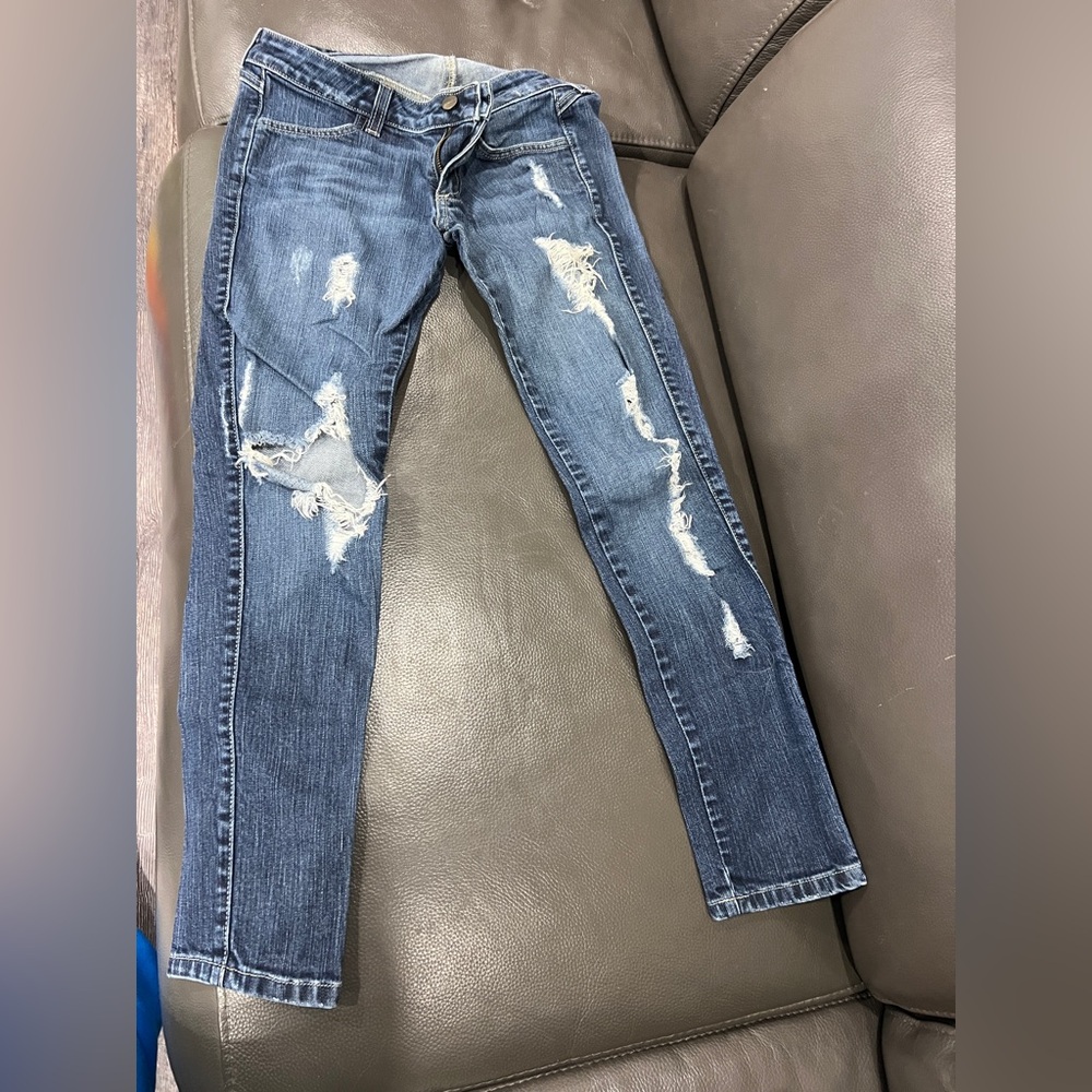 Skinny Blue Denim Jeans rag and bone